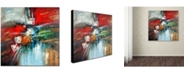 Trademark Global Rio 'Cube Abstract IV' Canvas Art - 35" x 35"